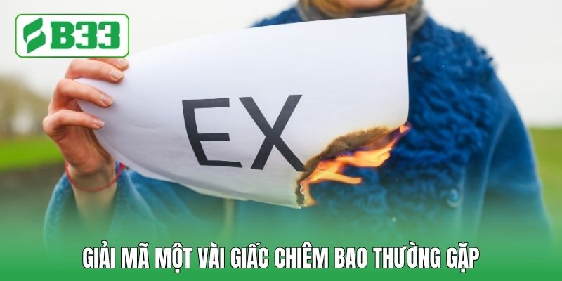 Giải mã một vài giấc chiêm bao thường gặp