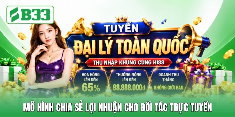 Mô hình chia sẻ lợi nhuận cho đối tác trực tuyến